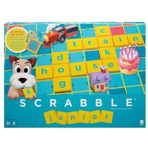 Mattel Games Y9671 - Scrabble Junior(Dutch) Woordspel voor Kinderen 5 jaar en ouder