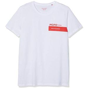 Marc O'Polo Denim Heren T-shirt, wit (white 100), L
