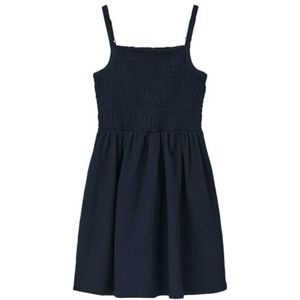 Jurk - Cocktailjurk - Crêpe - Effen - Mouwloos, Verstelbare Bandjes, Knielengte