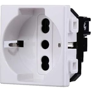 Switch-modules Shuko, USB-DIMMER compatibel met Matix (Schuko-contactmodule, Duits en Italië)