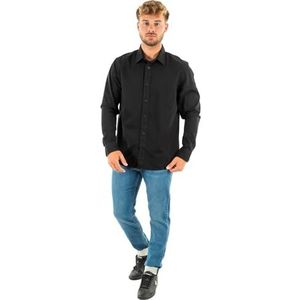Calvin Klein Jeans Casual Shirts Ck Zwart, zwart., XS
