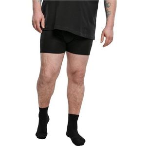 Urban Classics Heren boxershorts Snowman Christmas Boxer, 3-pack kerstonderbroeken voor mannen, maten S - 5XL, grijs + donkergroen + zwart, XL