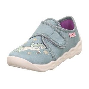 Superfit Mädchen BUBBLE Hausschuhe, HELLGRÜN 7520