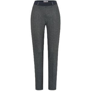 Raphalea by Brax Lillyth Pull on, Mini Rhombus Jersey, super slim, grijs, 32W x 30L