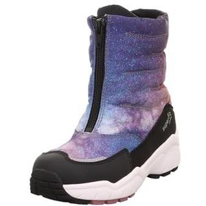 Superfit Mädchen CULUSUK 2.0 warm gefütterte Gore-Tex Stiefel, SCHWARZ/LILA 0020