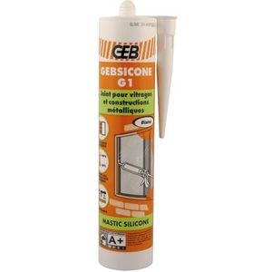 GEB - Gebsicone G1 - Siliconenkit - Wit - 310 ml