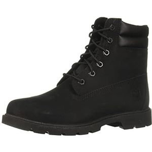 Linden Woods enkellaarsjes, nubuck zwart, 41 EU