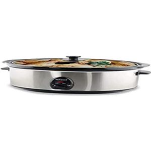 Techwood TMJ6507 - Elektrische Slowcooker - 6.5 L - RVS