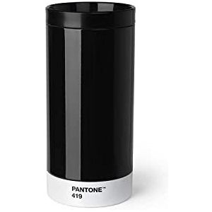 Pantone Drinkbeker - To Go - RVS - 430 ml - Black 419 C