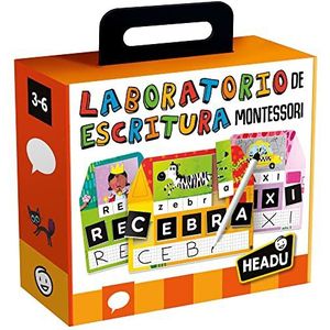 Headu Schrijblabor – educatief spel voor kinderen, lezen en schrijven, jongens en meisjes van 3 tot 6 jaar (ES28160)
