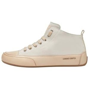 Candice Cooper Mid S, veterschoenen voor dames, crèmewit., 34 EU