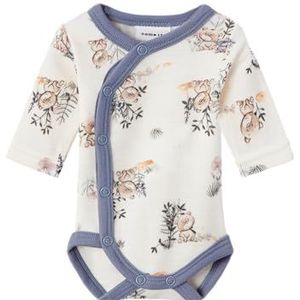 NAME IT Nbmwillu Wool Ls Body Pre, wit, 38