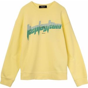 Replay jongens sweatshirt, 750 Pastel Yellow, 4 Jaar