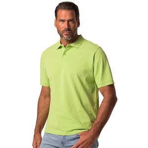 JP 1880 Heren grote maten grote maten Menswear L-8XL poloshirt, basic, halve mouw, piqué, L tot 10XL 702560, meigroen, L