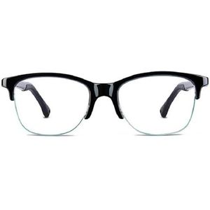 NANO Falcon bril voor kinderen, uniseks, zwart/groen, 48/17