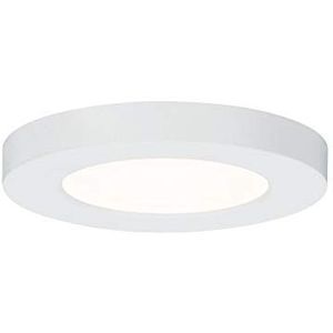 Paulmann 3725 LED-paneel inbouwpaneel Cover-it rond incl. 1x6 watt plafondlamp wit mat lichtpaneel kunststof plafondlicht 3000 K
