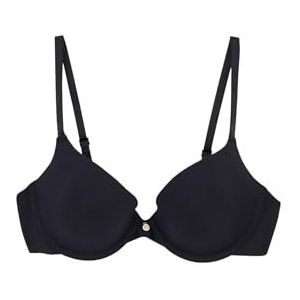 Dagi Women's Black Underwire Bra, zwart, 80C, zwart, 80C