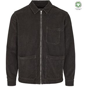 BY GARMENT MAKERS Sustainable; obviously! Unisex Matt The Organic Corduroy Jacket, Peat, XXL