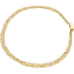 Breil Magnetica System Damen Halskette aus farbigen Stahl hergestellt, Farbe: Gold. Länge: 45 cm, TJ3212