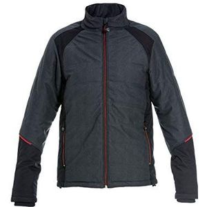 Hydrowear 042640 Twist gewatteerde jas, 100% polyester, medium size, grijs/zwart