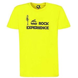 Rock Experience Benzania SS T-shirt voor heren, evening primrose, XXL