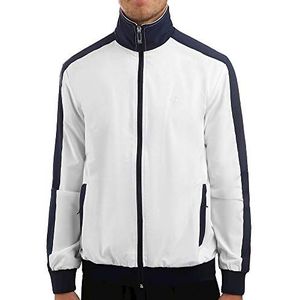 Limited Sports Sportjack voor heren, Jerry-trainingsjack, wit, donkerblauw