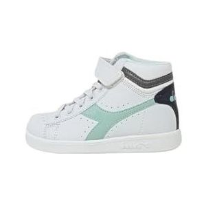 Diadora Game P High Girl PS, gymschoenen, maat 35, Wit, 35 EU