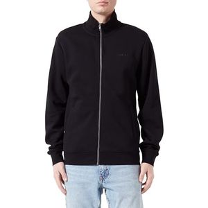 Teddy Smith G-narkus Zip Pullover voor heren, Zwart, S