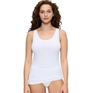 Triumph Sense of Cotton Tank Top Wit, wit, 38