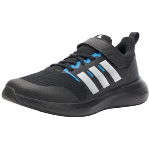 adidas FortaRun 2.0 Sneakers uniseks-kind, Core Black/Silver Met./Bright Royal Strap, 33 EU