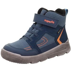 Superfit Jungen MARS leicht gefütterte Gore-Tex Stiefel, BLAU/ORANGE 8010