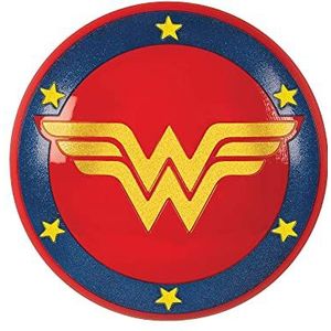 Rubie's I-33640 Beschermschild met pailletten, officieel product van Wonder Woman