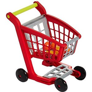 Ecoiffier – winkelwagen voor kinderen – ideaal voor winkels en supermarkt, met speellevensmiddelen, ook als loopwagen, voor kinderen vanaf 18 maanden