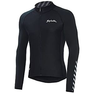 Spiuk Maillot M/L Top Ten Windproof Heren Zwart T. L