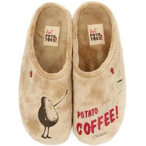 Hot Potatoes CALLICOON, herenslipper, bruin, 46 EU, Bruin, 46 EU