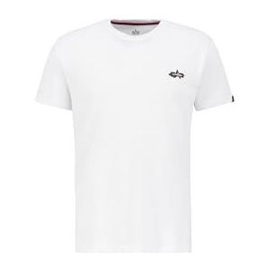 Alpha Industries - T-shirt - Zwart - Katoen - Normale Pasvorm