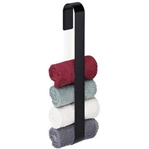 Relaxdays handdoekrek zonder boren - handdoekenrek zelfklevend - handdoekstang rvs