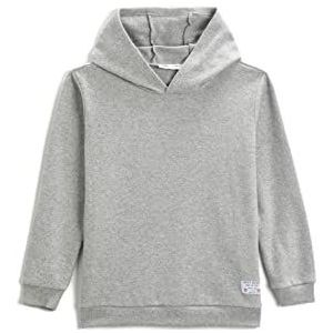 Koton Jongens Hoodie Basic Textured Sweatshirt, grijs (023), 5-6 Jaar