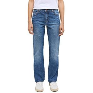 MUSTANG Dames Style Crosby Relaxed Straight Jeans, middenblauw 582, 28W / 32L, medium blauw 582, 28W x 32L
