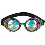 Boland - Mirage feestbril, voor volwassenen, bril, holografische glazen, hoofdtooi, carnaval, themafeest