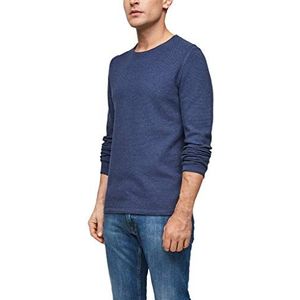 s.Oliver heren truien, blue melange, S