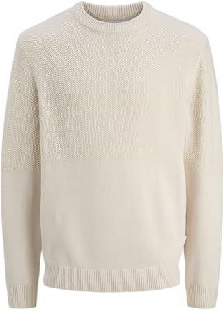 JACK & JONES Trui 'JJCARL'  ecru