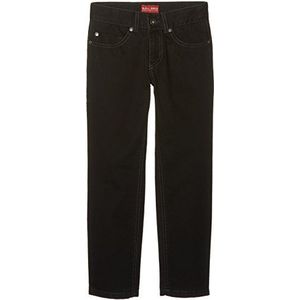 Gol Jeans voor jongens, regular fit jeansbroek, zwart (black 2), 170 cm