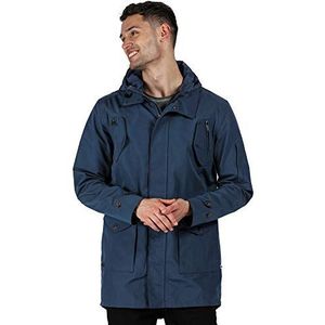 Regatta Mannen Macarius ademende gevoerde capuchon Outdoor Parka Jassen Waterdichte Shell