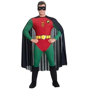 Rubie's Officiële DC Comics Robin Classic Mens Kostuum, Volwassen Superheld Fancy Dress