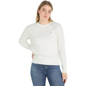 Tommy Hilfiger Truien voor dames, Ecru, L