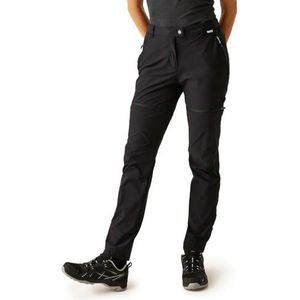 Wander - Zip Off Broek - Dames - Groen - Isoflex - Waterafstotend