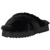 Tommy Hilfiger Dames Premium Strap Home Slipper, Zwart, 38 EU