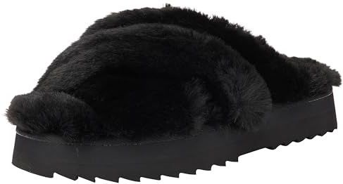 Tommy Hilfiger Dames Premium Strap Home Slipper, Zwart, 38 EU