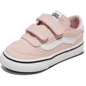 Vans Brooklyn Ls V Sneaker voor jongens, Canvas Sepia Rose, 1.5 UK Child